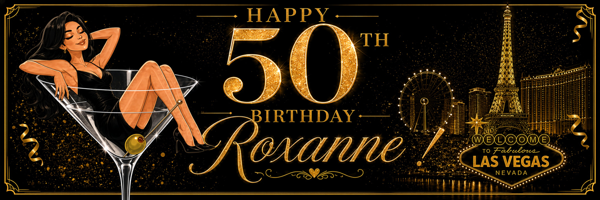 Happy 50th Birthday Roxanne